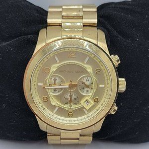 Michael Kors Runway MK8077 Men's Stainless Steel A